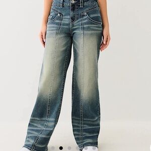 True Religion Women's Faded Bobbi Jeans